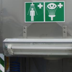 Tank Notdusche - 800 Liter