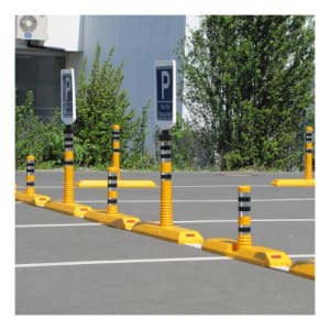 Leitschwelle mit kleinem Flexipfosten