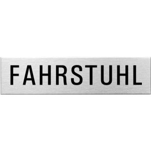 Textschild - Fahrstuhl (eckig)