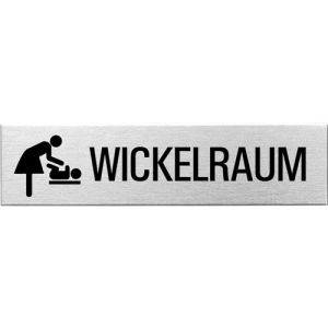 Textschild+Symbol - Wickelraum