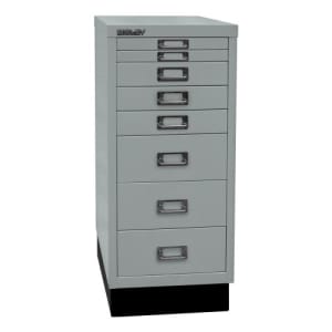 Schubladenschrank Bisley MultiDrawer - 29er Serie DIN A4, 8 Schubladen