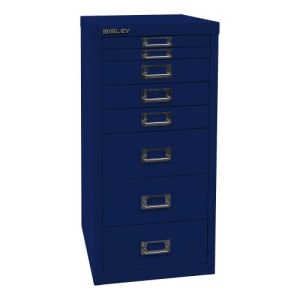 Schubladenschrank Bisley MultiDrawer - 29er Serie DIN A4, 8 Schubladen
