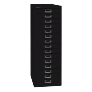 Schubladenschrank Bisley MultiDrawer - 39er Serie DIN A4, 15 Schubladen