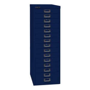 Schubladenschrank Bisley MultiDrawer - 39er Serie DIN A4, 15 Schubladen