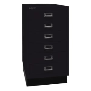 Schubladenschrank Bisley MultiDrawer - 29er Serie DIN A3, 6 Schubladen