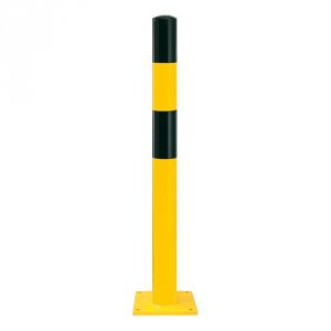 Rammschutz-Poller WACHTWERK X® S aus Stahl zum Aufdübeln