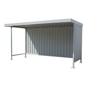 Überdachung Modell Leipzig, L 14 (einseitig) - Baukastensystem