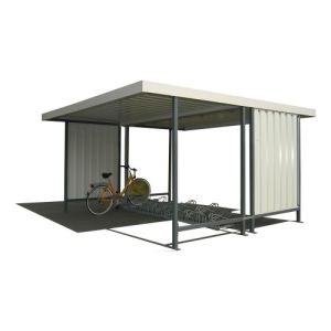 Überdachung Modell Leipzig, L 44 (doppelseitig) - Baukastensystem