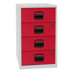 Beistellschrank PFA, 4 Universalschubladen