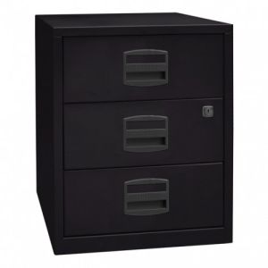 Beistellschrank PFA mit Rollen, 3 Universalschubladen