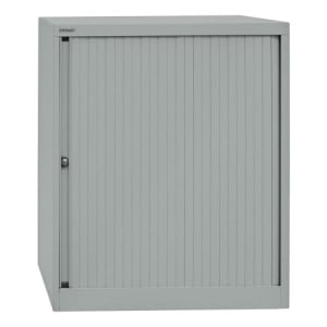 Rollladenschrank Bisley EURO - 2 Fachböden für 2,5 Ordnerhöhen, Breite 800 mm