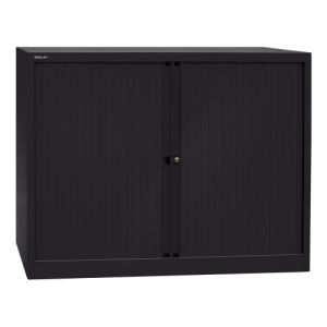Rollladenschrank Bisley EURO - 2 Fachböden für 2,5 Ordnerhöhen, Breite 1200 mm