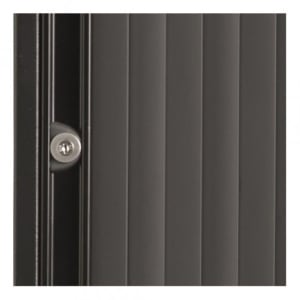 Rollladenschrank Bisley EURO - 2 Fachböden für 2,5 Ordnerhöhen, Breite 1200 mm