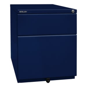 Rollcontainer Bisley OBA - 1 Universalschublade, 1 HR-Schublade