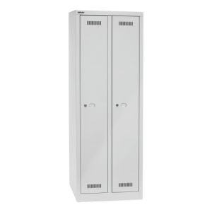 Garderobenschrank Bisley MonoBloc - 2 Abteile, je 1 Fach
