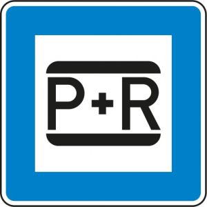 VZ 316 Verkehrszeichen 316 - Parken und Reisen Schild