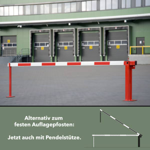 Systemschranke COMPACT mit Gasdruckfeder