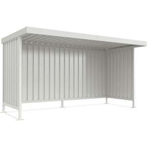 Überdachung Modell Leipzig, L 14 (einseitig) - Baukastensystem