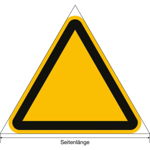 Warnung vor steil abfallendem Strand nach ISO 20712-1 (WSW 024)