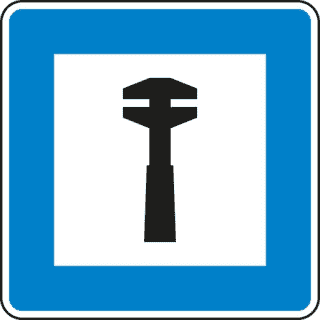 Verkehrsschild Pannenhilfe VZ 365-62