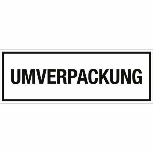 Transportkennzeichen UMVERPACKUNG