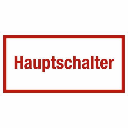 Hauptschalter