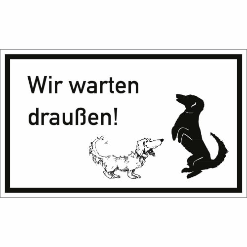 Wir warten draußen!