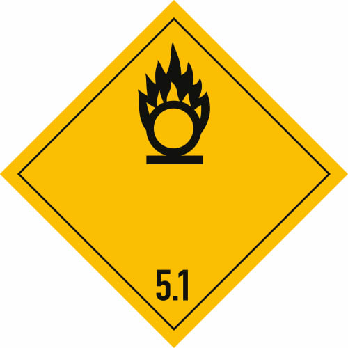 Gefahrgutetiketten Klasse 5.1