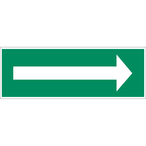 Richtungspfeil grün