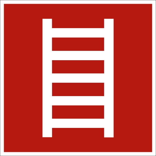 Leiter nach ASR A 1.3 (2007), (BGV A8 F 04)
