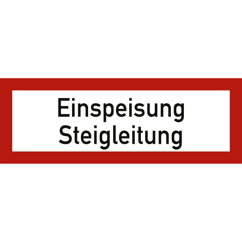 Einspeisung Steigleitung nach DIN 4066