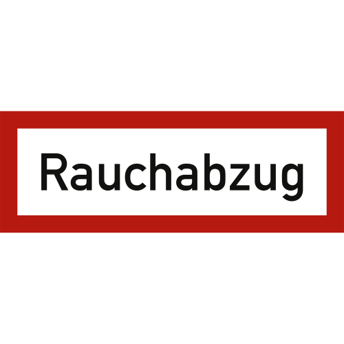 Piktogramm rauchabzug