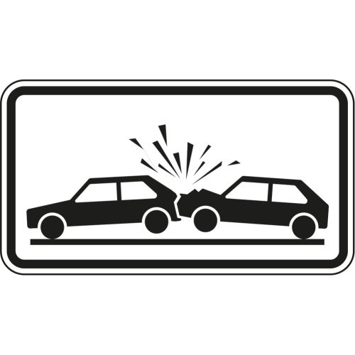 Unfallgefahr - Verkehrsschild VZ 1006-31