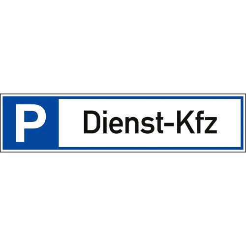 Parkplatzreservierer - Dienst-Kfz