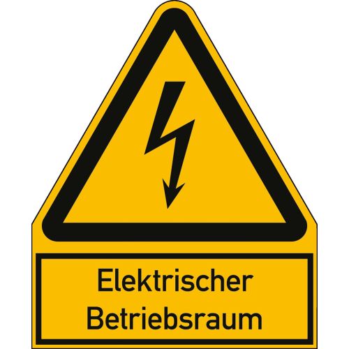 Kombischild Elektrischer Betriebsraum (ISO 7010)