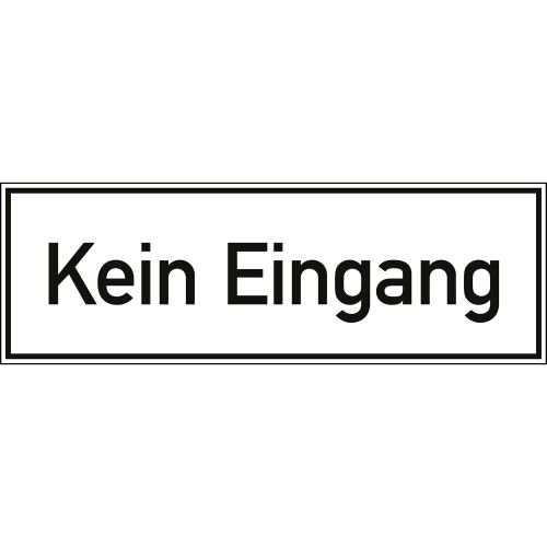 Kein Eingang