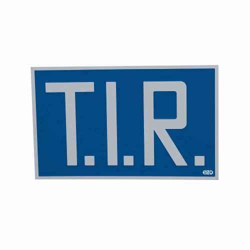 TIR-Schild starr