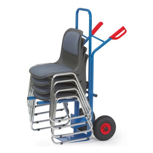 FETRA Stuhlkarre B1335L mit einhängbarem Traggestell - Tragkraft 300 kg