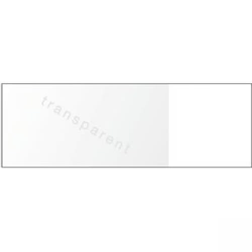 Kabelmarkierer transparent, zur Selbstbeschriftung mit Faserschreiber