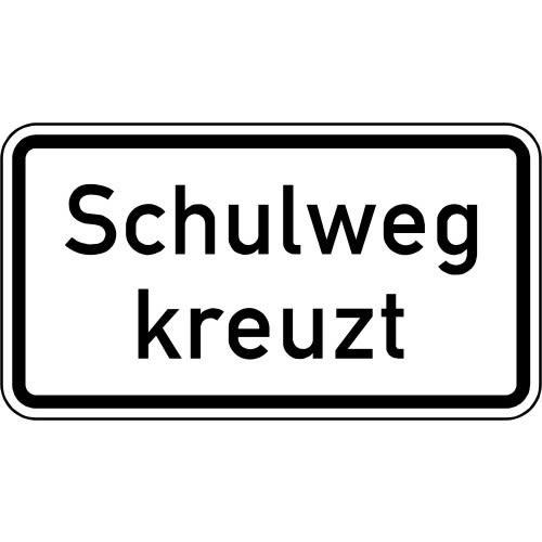 Schulweg kreuzt - Verkehrsschild VZ 2304