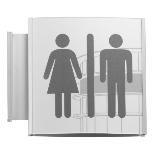 ORLANDO Fahnenschild papierflexibel