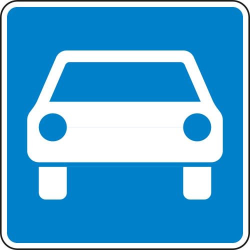 Kraftfahrtstraße - Verkehrszeichen VZ 331.1