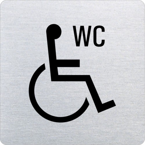 Piktogramm - WC behindertengerecht (ecken abgerundet)