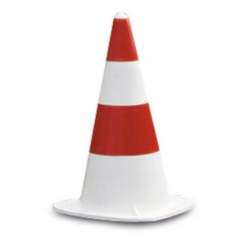 Leitkegel EUROPA | 33/51 cm | rot/weiß oder rot/gelb | Vinyl | kompakt
