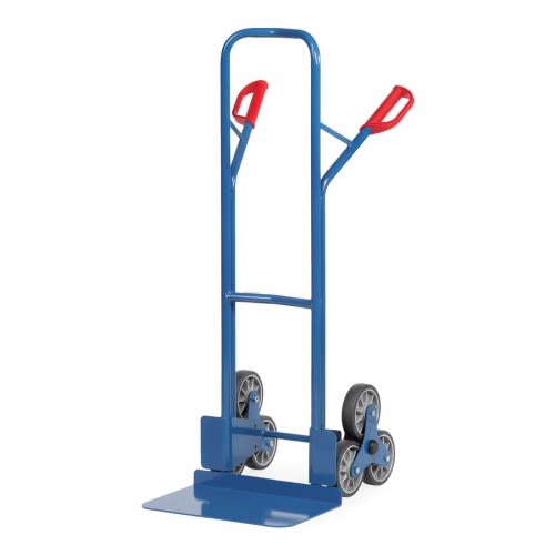 FETRA Stahlrohr-Treppenkarre TK1326 mit großer Schaufel, Treppensternen - Tragkraft 200 kg
