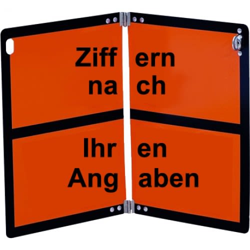 Warntafelsatz Für Überbreite Fahrzeuge Mit LED Ba Produktbild-Vorschau 11