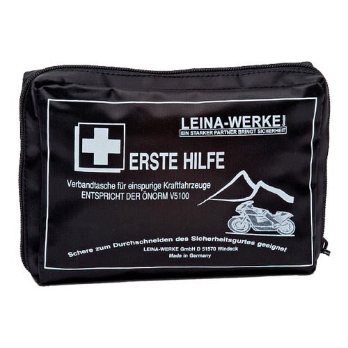 Verbandtasche für einspurige Kraftfahrzeuge - ÖNORM V 5100