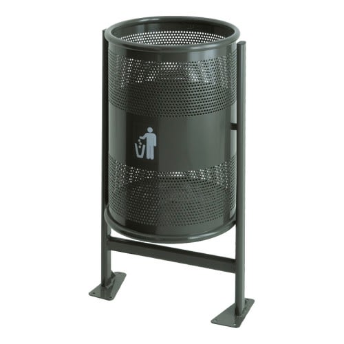 Rund-Abfallbehälter RANGER - Inhalt 60 / 80 Liter