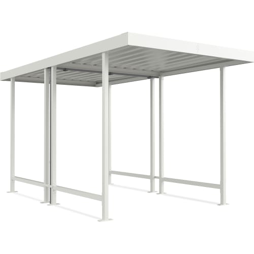 Überdachung Modell Leipzig, L 40 (doppelseitig) - Baukastensystem
