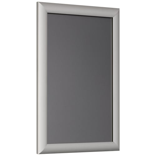 Klapprahmen aus Aluminium mit spitzen Ecken, Format A4 bis A1